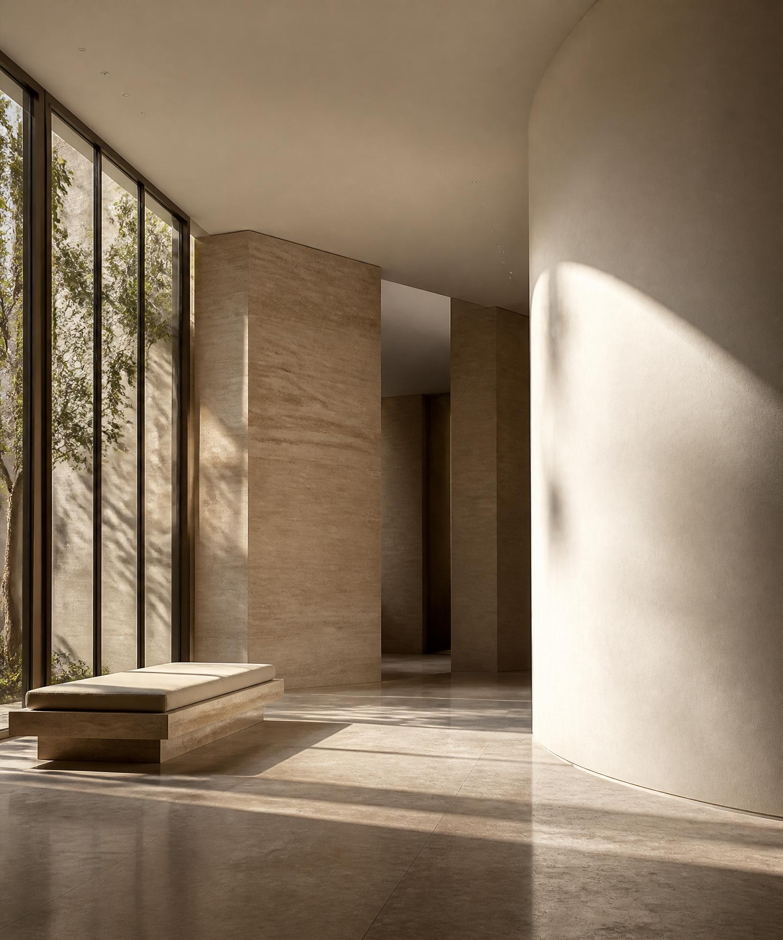 Hall résidentiel contemporain